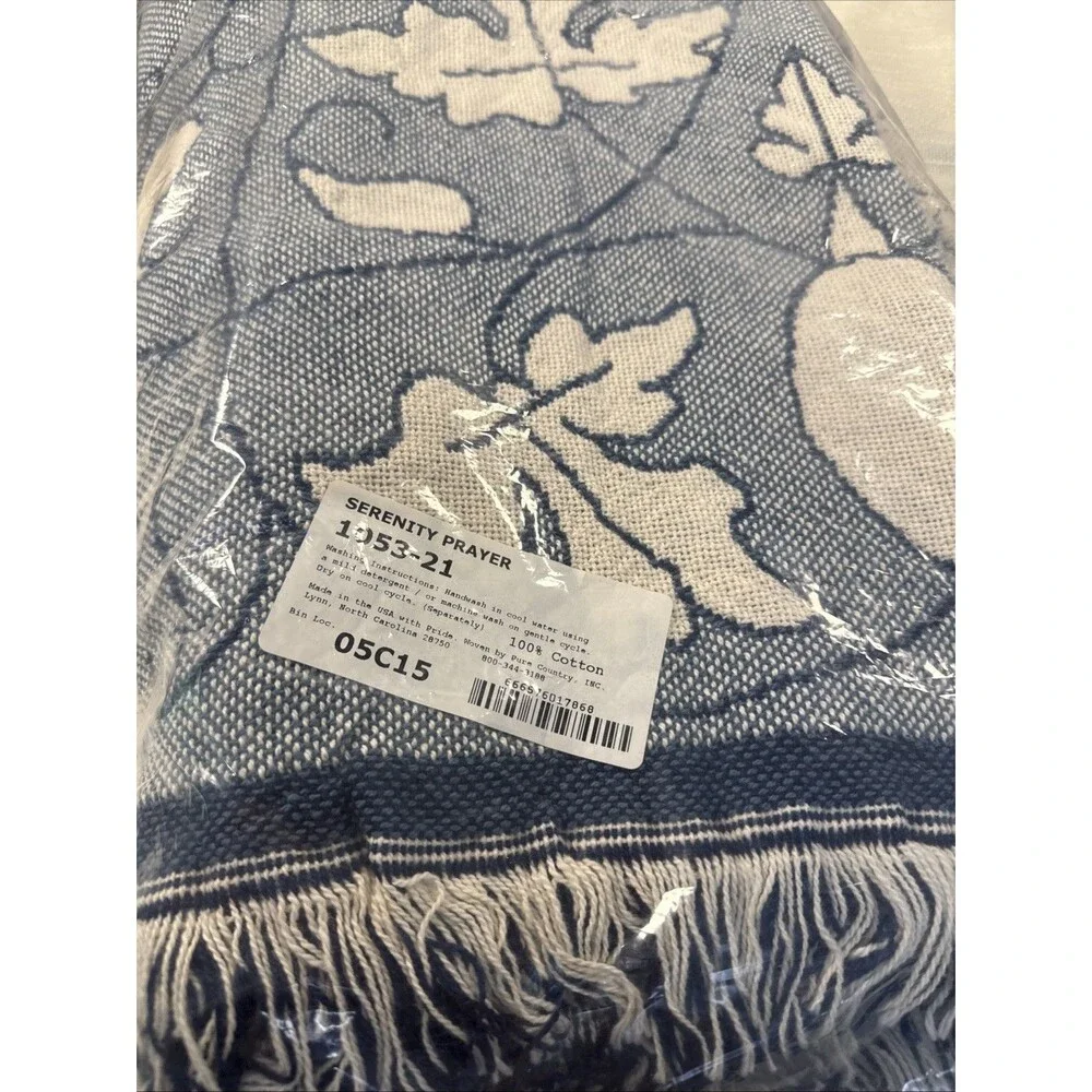 Throw Blanket Serenity Prayer 48